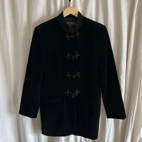 Vintage J.McLaughlin for Sanyo Velvelt Blazer 10 - Picture 3 of 12